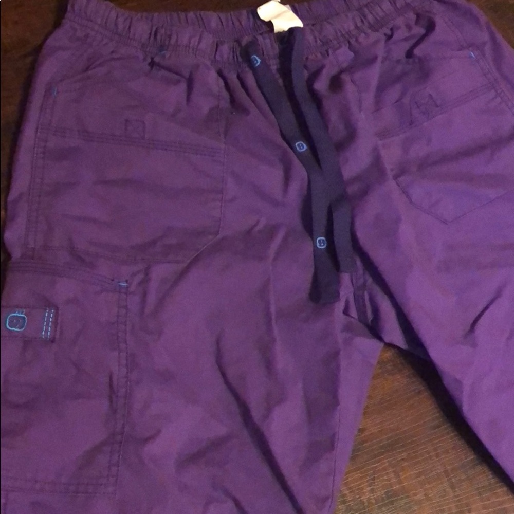 Purple WonderWink bottoms (L)
